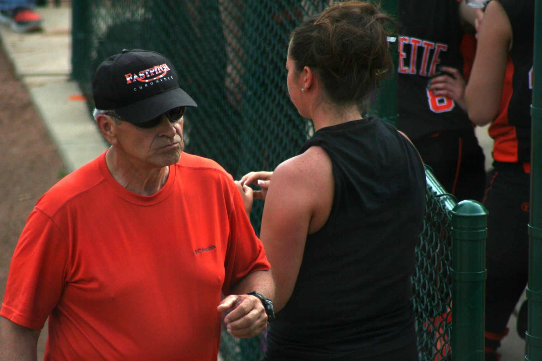 POYNETTE-BRODHEAD SOFTBALL Poynette coach Bob Tomlinson.jpg